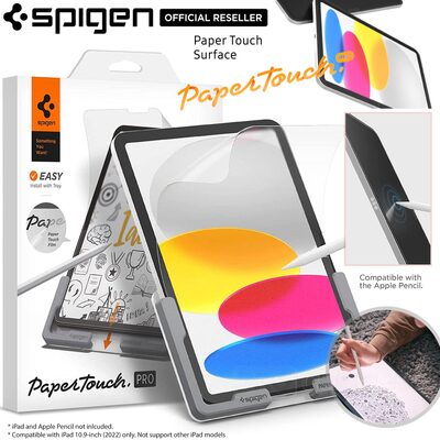 SPIGEN Paper Touch Pro Screen Protector 1PC for iPad 10.9 10th Gen 2022