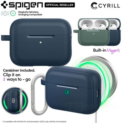 CYRILL by SPIGEN Ultra Color Mag Case for AirPods Pro 2 (2022/2023) (USB-C/Lightening Cable)