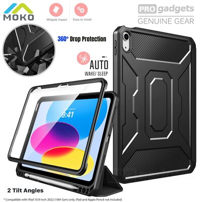 Moko Full Body Rugged Trifold Case for iPad 10.9 2022