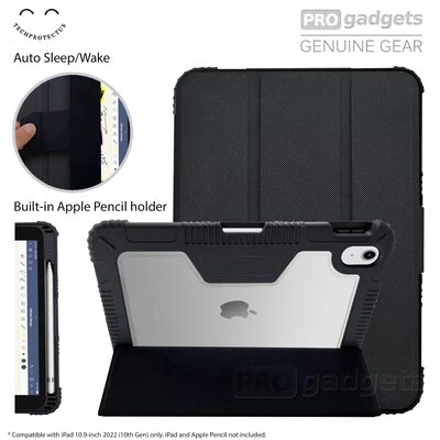 Techprotectus Folio Protective Case for iPad 10.9 2022 10th Gen