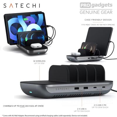 Satechi Dock5 Multi-Device Charging Station