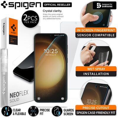 SPIGEN Neo Flex Solid 2PCS Screen Protector for Galaxy S23