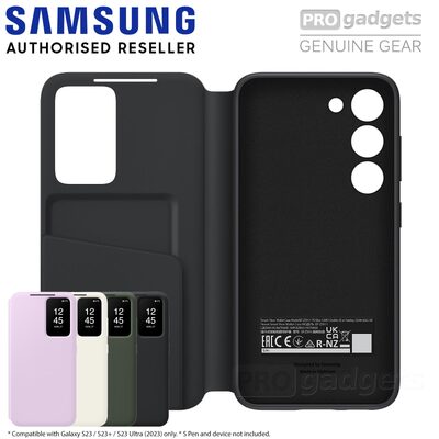 Samsung Smart Clear View Wallet Case for Galaxy S23