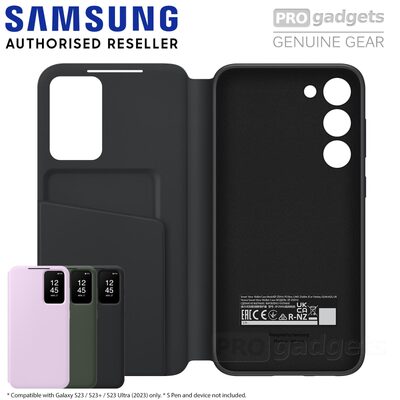 Samsung Smart Clear View Wallet Case for Galaxy S23 Plus