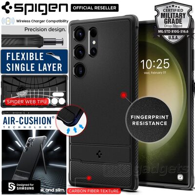 SPIGEN Rugged Armor Case for Galaxy S23 Ultra