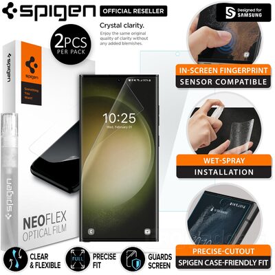 SPIGEN Neo Flex 2PCS Screen Protector for Galaxy S23 Ultra