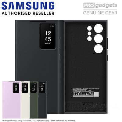 Samsung Smart Clear View Wallet Case for Galaxy S23 Ultra