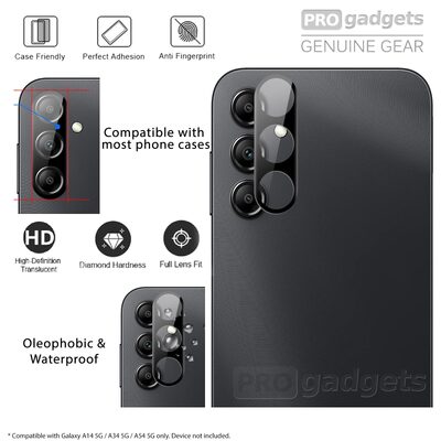Camera Lens Tempered Glass for Galaxy A14 5G