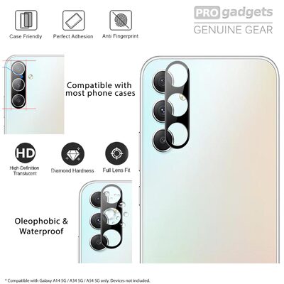 Camera Lens Tempered Glass for Galaxy A34 5G