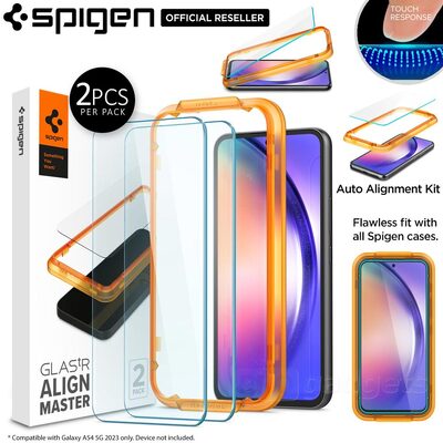 SPIGEN GLAS.tR AlignMaster 2PCS Glass Screen Protector for Galaxy A54 5G