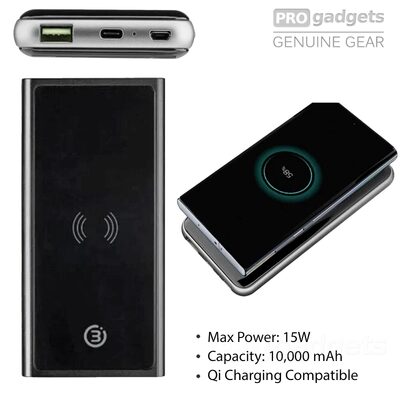 3SIXT PowerMix PD 10000mAh + 15W Wireless Charging Power Bank