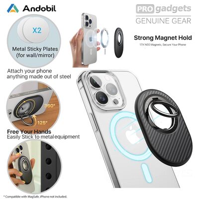 Andobil Easyfly Double-Sided MagSafe Compatible Phone Grip