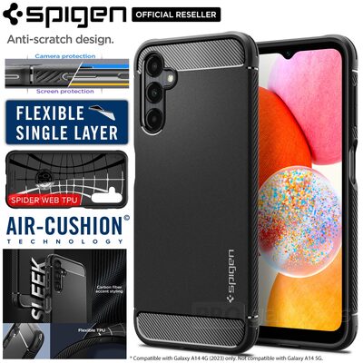 SPIGEN Rugged Armor Case for Galaxy A14 4G