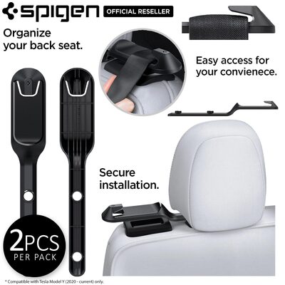 SPIGEN Backseat Seatbelt Guide Holder TO250 2PCS for Tesla Model Y