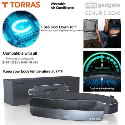 TORRAS Coolify Zone Wearable Waist Outdoor Portable Fan