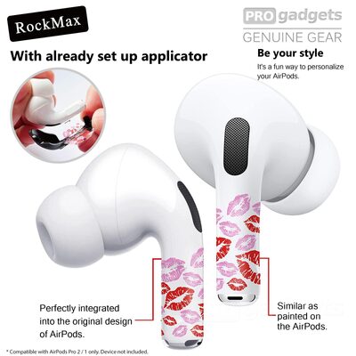 RockMax AirPods Pro Skin Wrap Sticker for Apple AirPods Pro 2 / 1