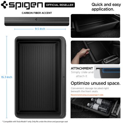 SPIGEN Underseat Storage Box TO222 for Tesla Model Y