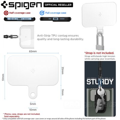 SPIGEN ConTag Lanyard Tab for Universal Phone Case