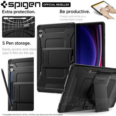 SPIGEN Tough Armor Pro Case for Galaxy Tab S9 Plus 12.4