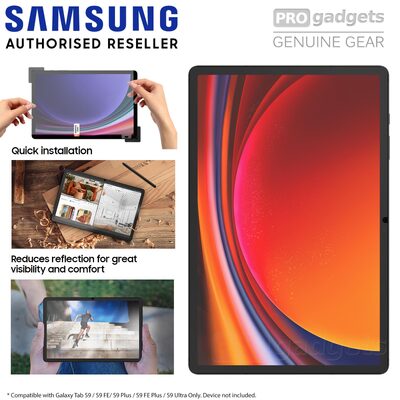 Samsung Anti-Reflecting Screen Protector for Galaxy Tab S9 Plus 12.4 / S9 FE Plus 12.4