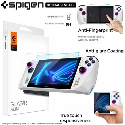 SPIGEN GLAS.tR Slim Glass Screen Protector for ROG Ally 2023