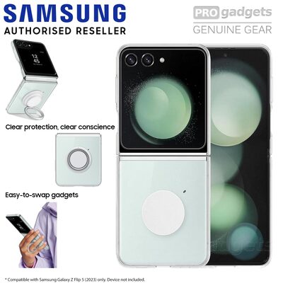 Samsung Clear Gadget Case for Galaxy Z Flip 5