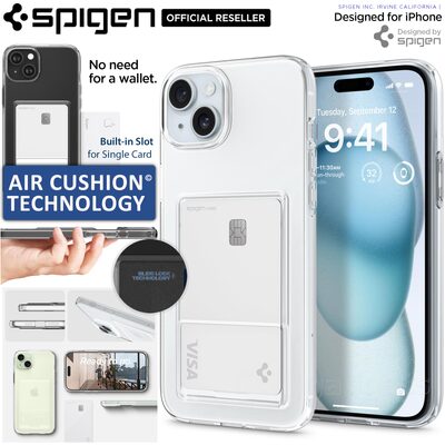 SPIGEN Crystal Slot Case for iPhone 15
