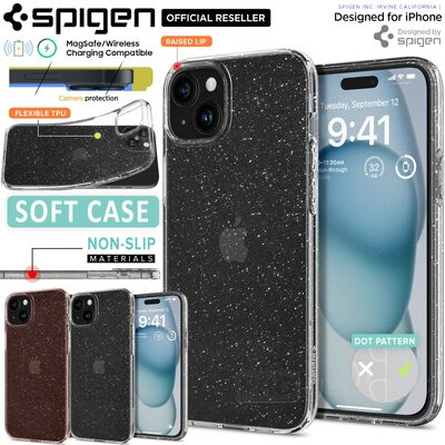 SPIGEN Liquid Crystal Glitter Case for iPhone 15