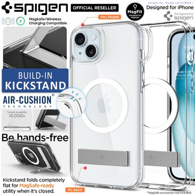 SPIGEN Ultra Hybrid S (MagFit) MagSafe Compatible Case for iPhone 15