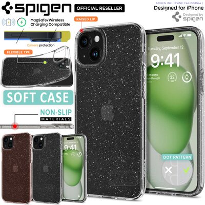 SPIGEN Liquid Crystal Glitter Case for iPhone 15 Plus