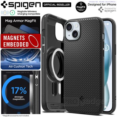 SPIGEN Mag Armor (MagFit) MagSafe Compatible Case for iPhone 15 Plus