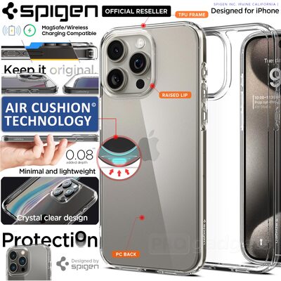 SPIGEN Ultra Hybrid Crystal Case for iPhone 15 Pro Max