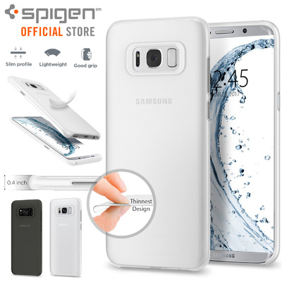 Galaxy S8 Plus case, Genuine SPIGEN Air Skin ULTRA-THIN Soft Cover for Samsung