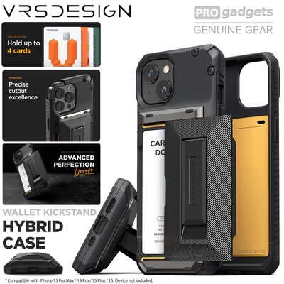 VRS DESIGN Damda Glide Hybrid Case for iPhone 15