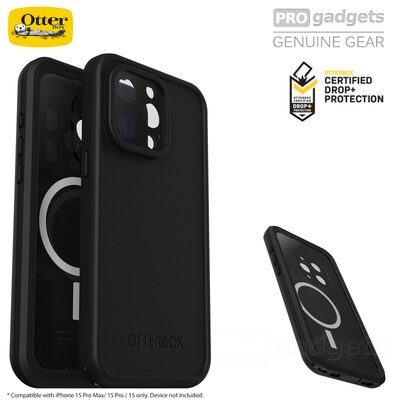 Otterbox FRE MagSafe Compatible Waterproof Case for iPhone 15