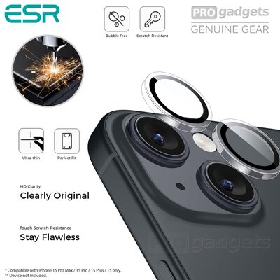 ESR Camera Lens Protector for iPhone 15 / 15 Plus
