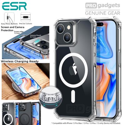 ESR Air Armor Magsafe Compatible Case for iPhone 15 Plus