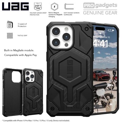 UAG Monarch Pro Magsafe Compatible Case for iPhone 15 Pro