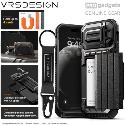 VRS DESIGN Damda Glide Ultimate Case for iPhone 15 Pro