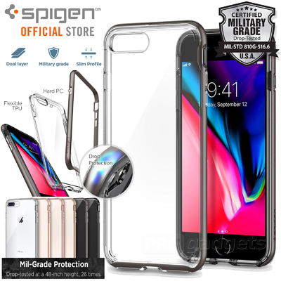 iPhone 7 Plus Case, Genuine SPIGEN Neo Hybrid Crystal 2 Bumper Cover for Apple 