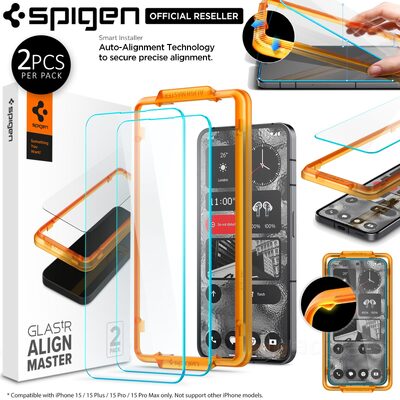 SPIGEN GLAS.tR AlignMaster 2PCS Glass Screen Protector for Nothing Phone (2)