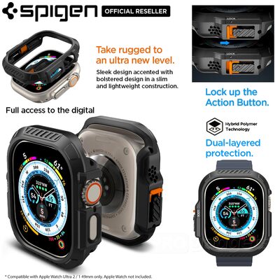 SPIGEN Lock Fit Case for Apple Watch Ultra 2 / 1 49mm