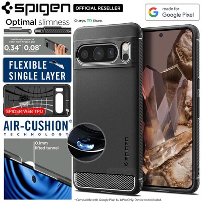 SPIGEN Rugged Armor Case for Google Pixel 8 Pro