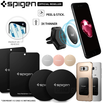 Genuine SPIGEN A210 Metal Plates QNMP Compatible for Magnetic Car Mount Holder